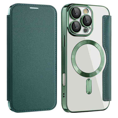 MagSafe RFID Handyhülle Leder für iPhone 16 | 16 Pro Max | 16 Pro | 16 Plus
