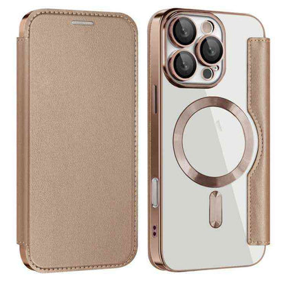 MagSafe RFID Handyhülle Leder für iPhone 16 | 16 Pro Max | 16 Pro | 16 Plus