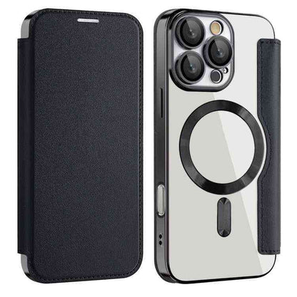 MagSafe RFID Handyhülle Leder für iPhone 16 | 16 Pro Max | 16 Pro | 16 Plus