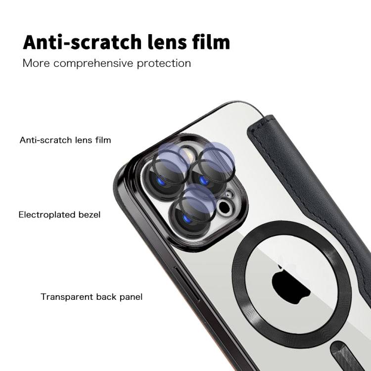 MagSafe RFID Handyhülle TPU + Leder für iPhone 16e | 15 Pro Max | 15 Pro | 15 Plus