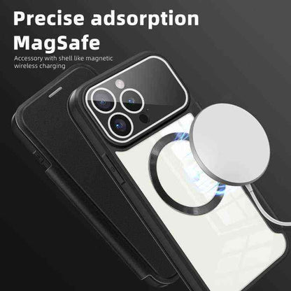 MagSafe Leder Handyhülle für iPhone 15 Pro Max | 15 Pro | 15 Plus | 15
