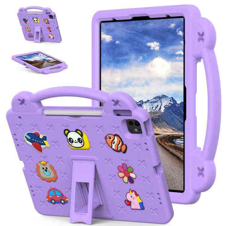 Kinder Tablet Hülle mit Griff für iPad Air 13 | 11 2025 + 2024 und iPad Pro 13 | 11 2024