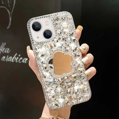 Glitzer Spiegel Handyhülle für iPhone 16e | 16 | 15 | Pro Max | Pro | Plus