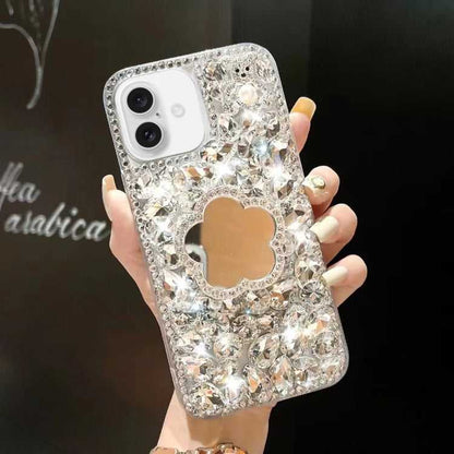 Glitzer Spiegel Handyhülle für iPhone 16e | 16 | 15 | Pro Max | Pro | Plus