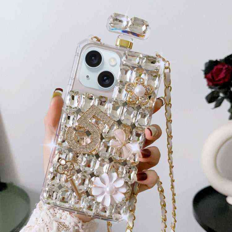 Strass Handyhülle Parfümflaschendesign für iPhone 16 Pro Max | 16 Pro | 16 Plus | 16 | 15 Pro Max | 15 Pro | 15 Plus | 15