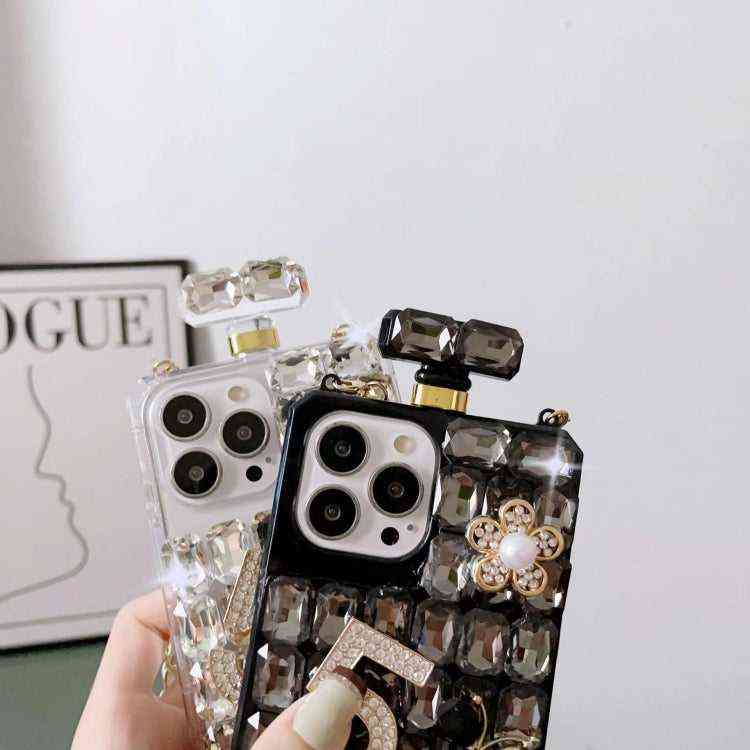 Strass Handyhülle Parfümflaschendesign für iPhone 16 Pro Max | 16 Pro | 16 Plus | 16 | 15 Pro Max | 15 Pro | 15 Plus | 15