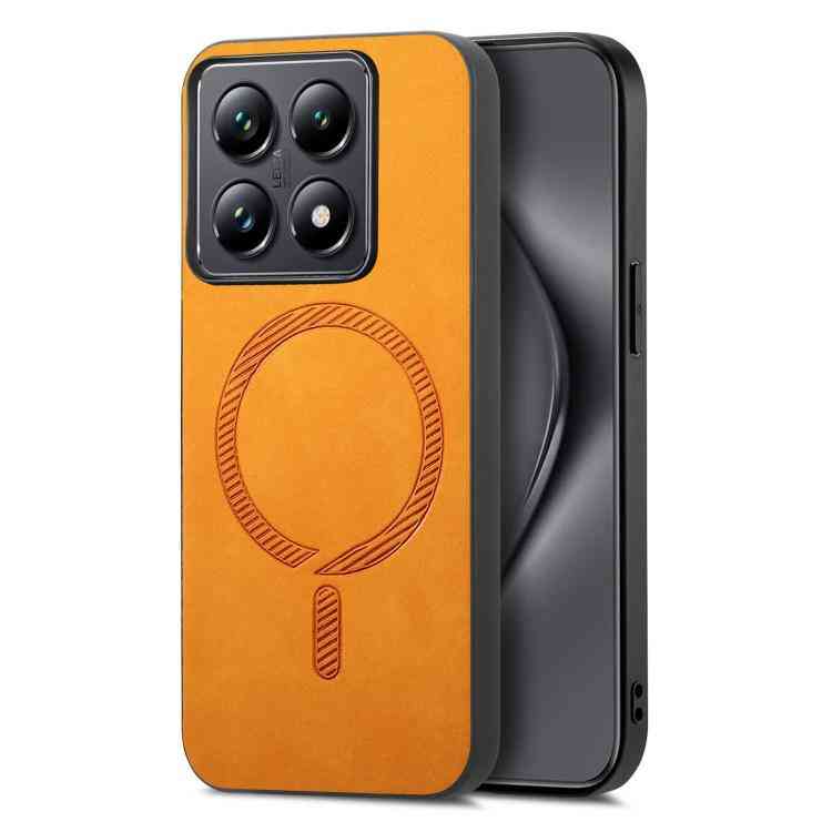 Magsafe Leather Phone Case for Xiaomi 14 Series