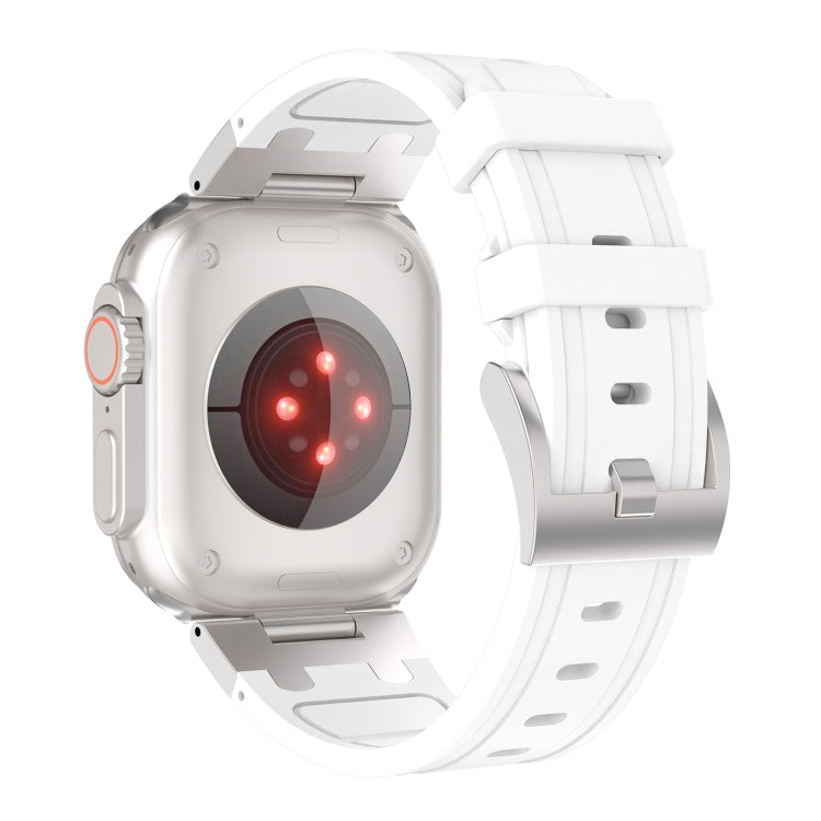Silicone Rhinestone Band for Apple Watch SE 2023 44mm | Ultra 2 49mm | 9 45mm | Ultra 49mm | 8 45mm