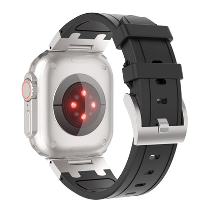 Silicone Rhinestone Band for Apple Watch SE 2023 44mm | Ultra 2 49mm | 9 45mm | Ultra 49mm | 8 45mm