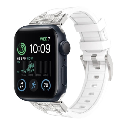 Silicone Strap with Rhinestones for Apple Watch SE 2022 44mm | 7 45mm | 6 44mm | 5 44mm | 4 44mm