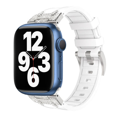 Silicone Strap with Rhinestones for Apple Watch SE 2022 44mm | 7 45mm | 6 44mm | 5 44mm | 4 44mm