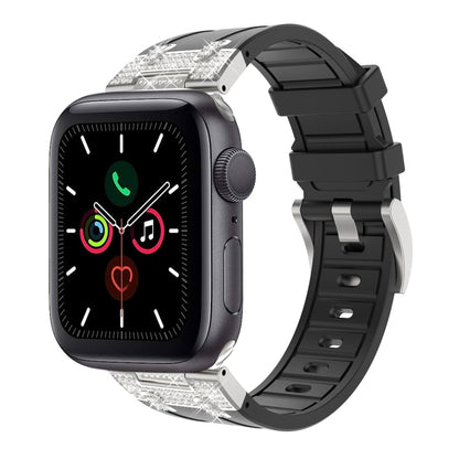 Silicone Strap with Rhinestones for Apple Watch 3 42mm