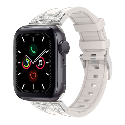 Silicone Strap with Rhinestones for Apple Watch 3 42mm