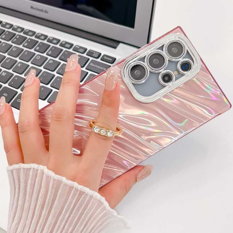 Glitzer TPU Handyhülle mit Ringhalter für Samsung Galaxy S25 5G