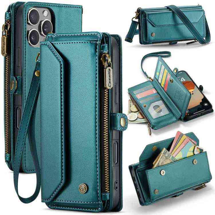 CaseMe Leder RFID Klappetui mit Geldbörse für iPhone 16e | 16 Pro Max | 16 Pro | 16 Plus | 16