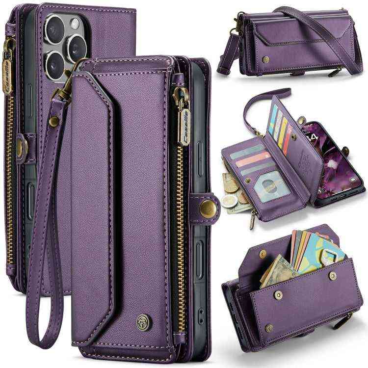 CaseMe Leder RFID Klappetui mit Geldbörse für iPhone 16e | 16 Pro Max | 16 Pro | 16 Plus | 16