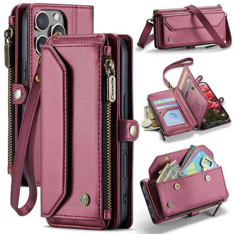CaseMe Leder RFID Klappetui mit Geldbörse für iPhone 16e | 16 Pro Max | 16 Pro | 16 Plus | 16