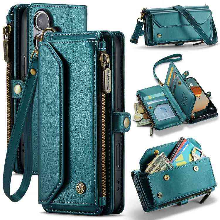 CaseMe Leder RFID Klappetui mit Geldbörse für iPhone 16e | 16 Pro Max | 16 Pro | 16 Plus | 16