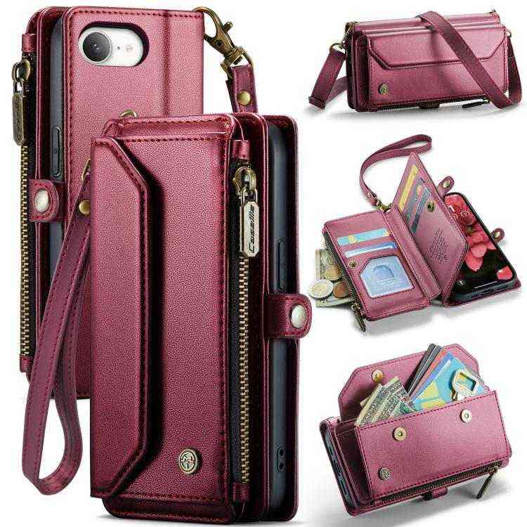 CaseMe Leder RFID Klappetui mit Geldbörse für iPhone 16e | 16 Pro Max | 16 Pro | 16 Plus | 16
