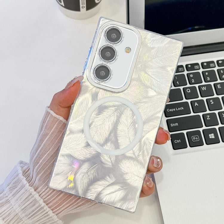 Magsafe Glitzer TPU Handyhülle für Samsung Galaxy S24 5G