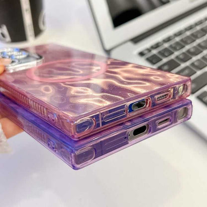 Magsafe Glitzer TPU Handyhülle für Samsung Galaxy S24 5G