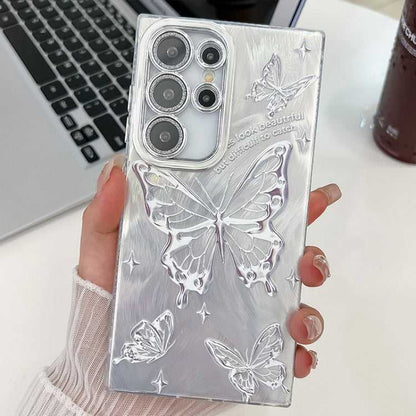 Glitzer Handyhülle für Samsung Galaxy S24+ | S24 | A25 | A54 | S23 Ultra
