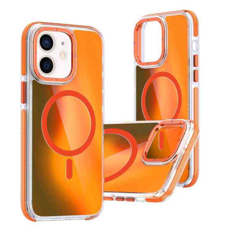 Zweifarbige Farbverlauf-Discolor-MagSafe-Telefonhülle, For iPhone 12, For iPhone 12 Pro Max, For iPhone 12 Pro, For iPhone 11 Pro Max, For iPhone 11