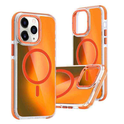 Zweifarbige Farbverlauf-Discolor-MagSafe-Telefonhülle, For iPhone 12, For iPhone 12 Pro Max, For iPhone 12 Pro, For iPhone 11 Pro Max, For iPhone 11