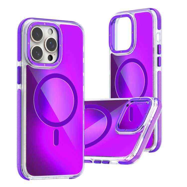 Zweifarbige Farbverlauf-Discolor-MagSafe-Telefonhülle, For iPhone 15, For iPhone 14 Plus, For iPhone 14, For iPhone 14 Pro, For iPhone 14 Pro Max, For iPhone 13 Pro Max, For iPhone 13 Pro, For iPhone 13