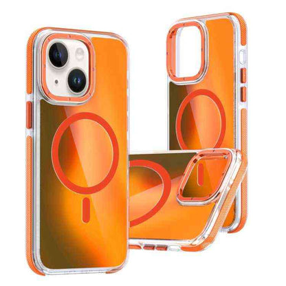 Zweifarbige Farbverlauf-Discolor-MagSafe-Telefonhülle, For iPhone 15, For iPhone 14 Plus, For iPhone 14, For iPhone 14 Pro, For iPhone 14 Pro Max, For iPhone 13 Pro Max, For iPhone 13 Pro, For iPhone 13