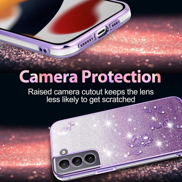 Glitzer TPU Handyhülle für Samsung Galaxy S21 5G | S21+ 5G | S21 Ultra 5G | A42 | A51 5G | S20+ | A11