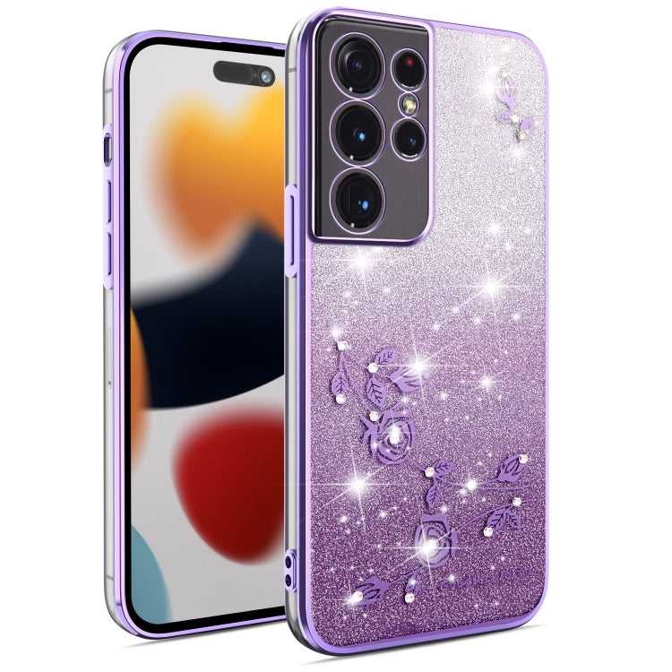 Glitzer TPU Handyhülle für Samsung Galaxy S21 5G | S21+ 5G | S21 Ultra 5G | A42 | A51 5G | S20+ | A11