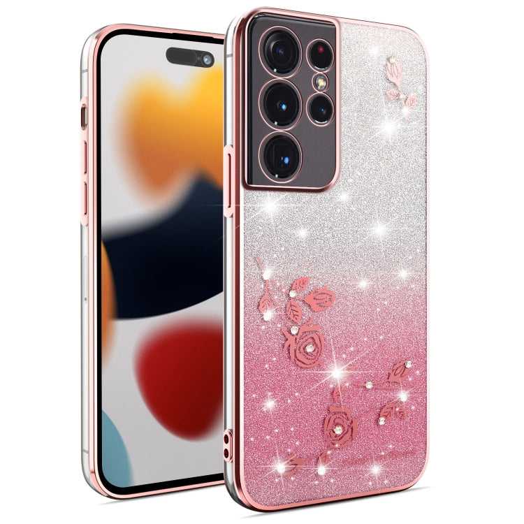 Glitzer TPU Handyhülle für Samsung Galaxy S21 5G | S21+ 5G | S21 Ultra 5G | A42 | A51 5G | S20+ | A11