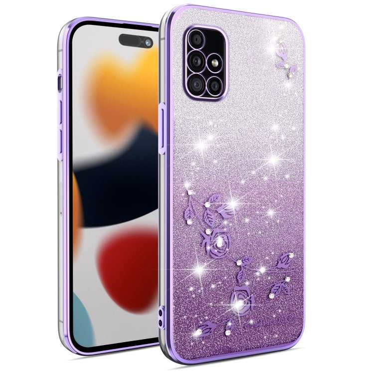 Glitzer TPU Handyhülle für Samsung Galaxy S21 5G | S21+ 5G | S21 Ultra 5G | A42 | A51 5G | S20+ | A11