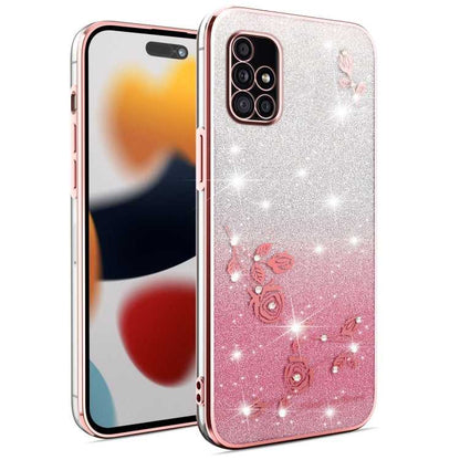 Glitzer TPU Handyhülle für Samsung Galaxy S21 5G | S21+ 5G | S21 Ultra 5G | A42 | A51 5G | S20+ | A11