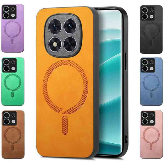 Magsafe Leather Phone Case for Xiaomi 14 Series