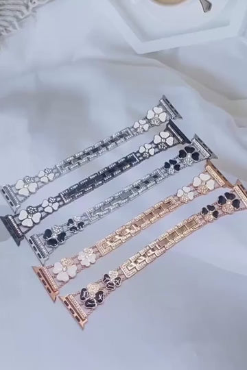 Women's Bracelet Petal Glitter for Apple Watch Series 9 | 3 | 2