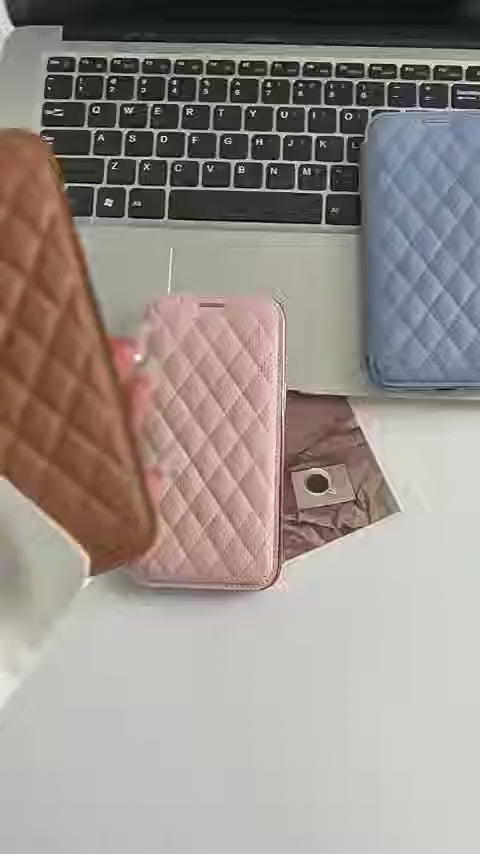 Video MagSafe RFID Leder Handyhülle für Apple iPhone 16 | Pro | Max | Plus